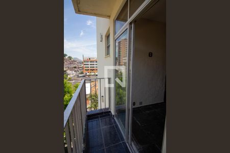 Varanda da Sala de apartamento para alugar com 2 quartos, 55m² em Riachuelo, Rio de Janeiro