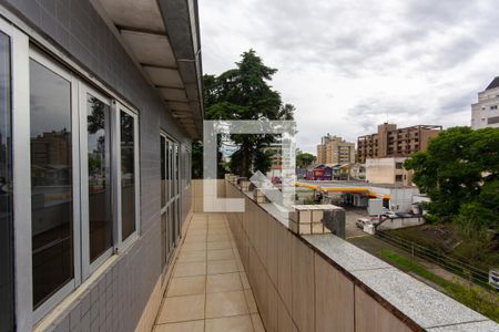 Sacada da Sala de apartamento para alugar com 1 quarto, 88m² em Cristo Rei, Curitiba