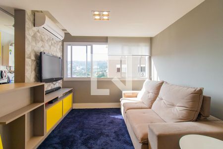 Sala de apartamento à venda com 2 quartos, 62m² em Teresópolis, Porto Alegre