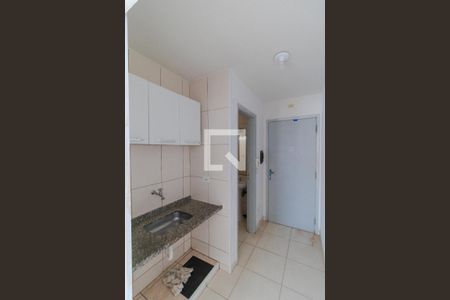 Cozinha de kitnet/studio à venda com 1 quarto, 38m² em Centro, Campinas