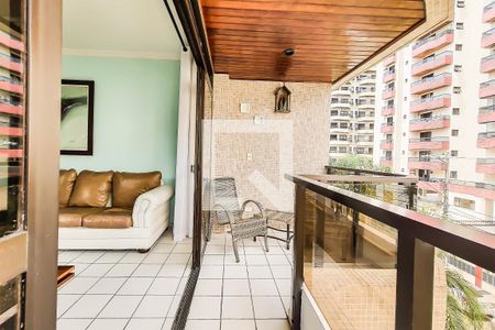 Varanda gourmet de apartamento para alugar com 3 quartos, 260m² em Enseada, Guarujá