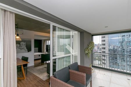 Varanda de apartamento para alugar com 1 quarto, 65m² em Cidade Monções, São Paulo