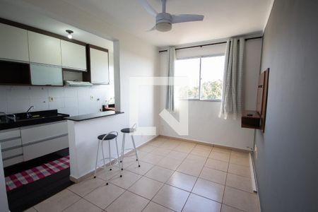 Sala de apartamento para alugar com 2 quartos, 55m² em City Ribeirão, Ribeirão Preto