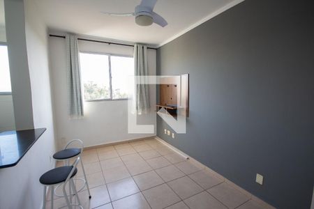 Sala de apartamento para alugar com 2 quartos, 55m² em City Ribeirão, Ribeirão Preto