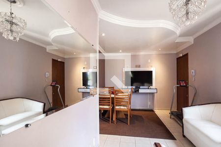 Sala  de apartamento à venda com 3 quartos, 79m² em Castelo, Belo Horizonte
