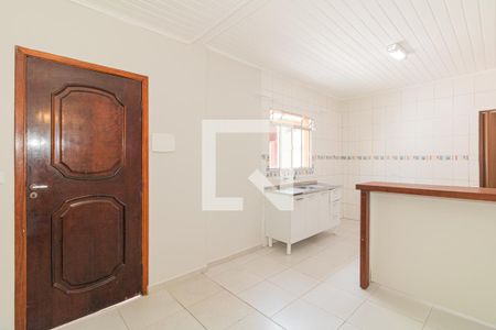 Sala e Cozinha de casa de condomínio para alugar com 1 quarto, 45m² em Vila Mazzei, São Paulo