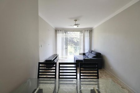 Sala de apartamento para alugar com 3 quartos, 100m² em Barra Funda, Guarujá