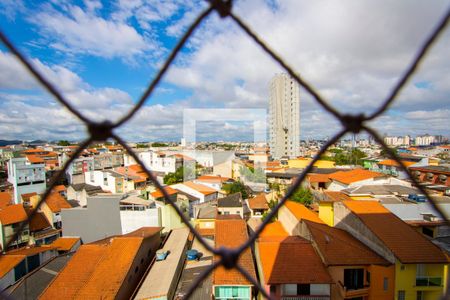 Vista da varanda de apartamento para alugar com 2 quartos, 55m² em Vila Humaitá, Santo André