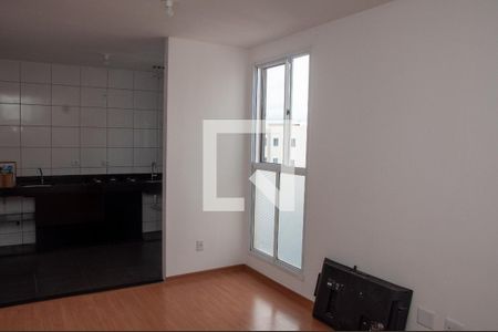 Sala de apartamento para alugar com 2 quartos, 42m² em Chácara Cotia, Contagem