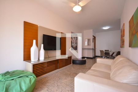 Sala de apartamento para alugar com 1 quarto, 60m² em Botafogo, Rio de Janeiro