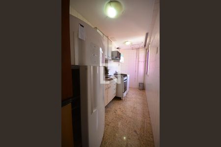 Cozinha com área de serviço de apartamento para alugar com 1 quarto, 60m² em Botafogo, Rio de Janeiro