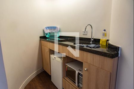 Cozinha de apartamento à venda com 1 quarto, 45m² em Liberdade, São Paulo