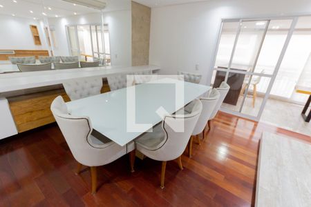 Mesa de apartamento à venda com 3 quartos, 165m² em Jardim Sílvia, Santo André