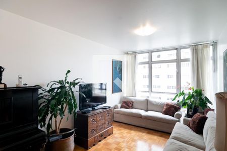 Sala de apartamento para alugar com 3 quartos, 107m² em Brooklin Paulista, São Paulo