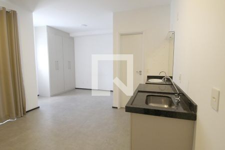 Sala/Cozinha de kitnet/studio para alugar com 1 quarto, 30m² em Jardim Faculdade, Sorocaba