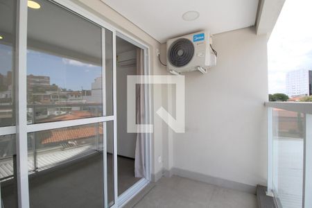 Varanda da Sala de kitnet/studio para alugar com 1 quarto, 30m² em Jardim Faculdade, Sorocaba