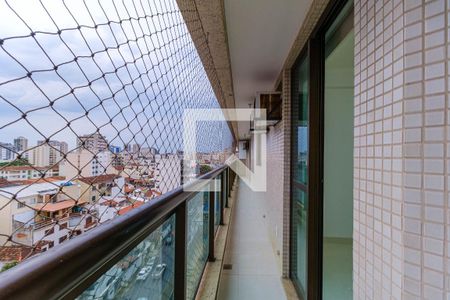 Varanda de apartamento para alugar com 3 quartos, 91m² em Tijuca, Rio de Janeiro