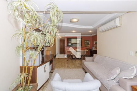Sala de apartamento à venda com 3 quartos, 122m² em Petrópolis, Porto Alegre