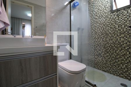 Banheiro da suíte de apartamento para alugar com 3 quartos, 89m² em Jardim Santa Cruz (campo Grande), São Paulo