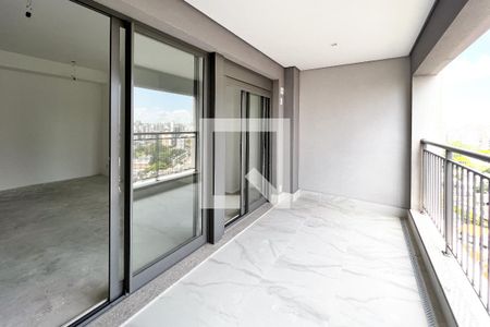Varanda de apartamento à venda com 2 quartos, 77m² em Vila Clementino, São Paulo