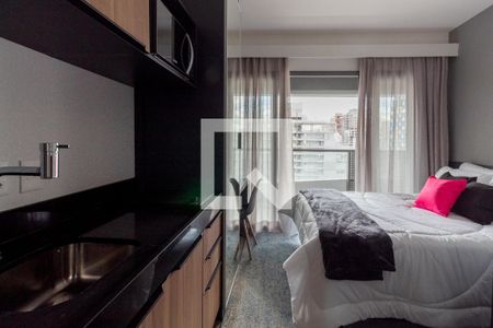 Studio de kitnet/studio para alugar com 1 quarto, 18m² em Pinheiros, São Paulo