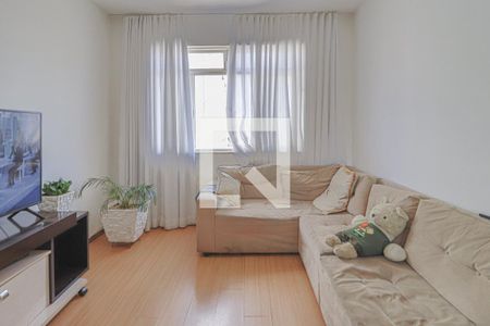 Sala de Estar  de apartamento à venda com 3 quartos, 90m² em Concórdia, Belo Horizonte