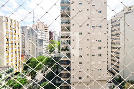 Vista da Sala de apartamento para alugar com 3 quartos, 95m² em Paraíso, São Paulo