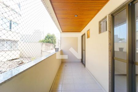 Varanda da Sala de apartamento à venda com 3 quartos, 100m² em Recreio dos Bandeirantes, Rio de Janeiro