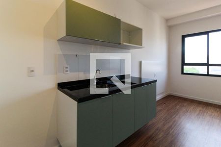 Cozinha  de apartamento à venda com 1 quarto, 25m² em Pinheiros, São Paulo