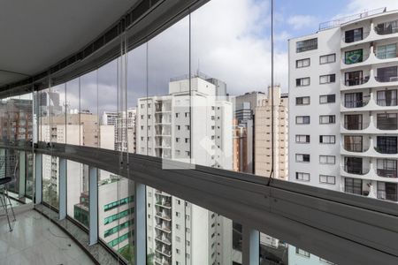 Varanda de apartamento à venda com 2 quartos, 95m² em Vila Olímpia, São Paulo