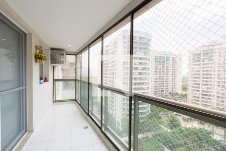 Varanda Gourmet de apartamento para alugar com 3 quartos, 98m² em Jacarepaguá, Rio de Janeiro