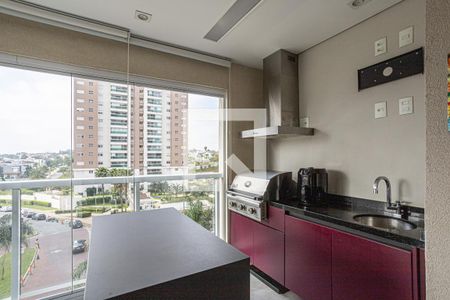 Varanda gourmet de apartamento para alugar com 3 quartos, 113m² em Adalgisa, Osasco