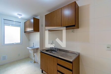 Cozinha/Área de serviço de apartamento à venda com 2 quartos, 60m² em Marechal Rondon, Canoas