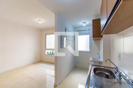 Cozinha/Área de serviço de apartamento à venda com 2 quartos, 60m² em Marechal Rondon, Canoas