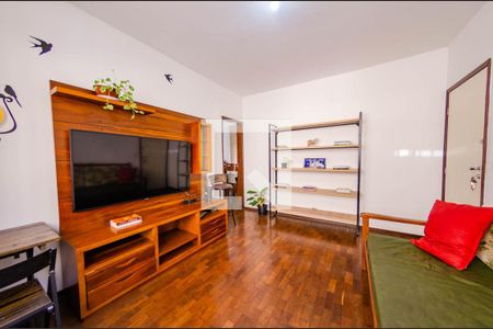 Sala de apartamento à venda com 3 quartos, 90m² em Nova Suíssa, Belo Horizonte