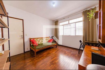 Sala de apartamento à venda com 3 quartos, 90m² em Nova Suíssa, Belo Horizonte