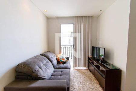 Sala de Estar de apartamento à venda com 2 quartos, 49m² em Quinta da Paineira, São Paulo