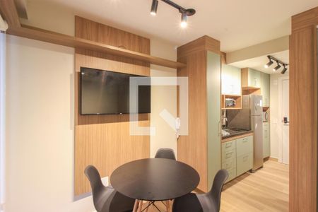 Sala/Cozinha de kitnet/studio para alugar com 1 quarto, 25m² em Perdizes, São Paulo