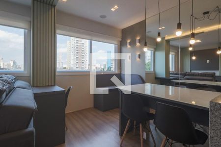 Sala de apartamento para alugar com 1 quarto, 38m² em Quarta Parada, São Paulo