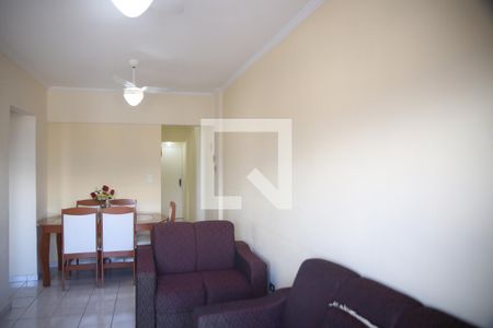 Sala de apartamento para alugar com 1 quarto, 50m² em Vila Tupi, Praia Grande