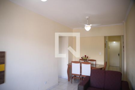 Sala de apartamento para alugar com 1 quarto, 50m² em Vila Tupi, Praia Grande