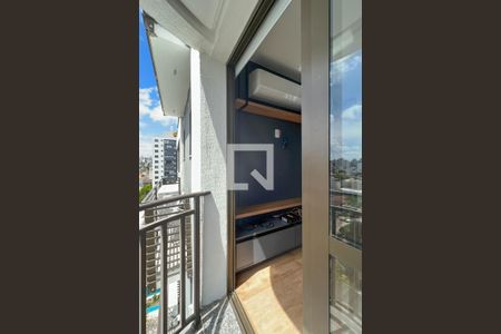 Varanda da Sala de kitnet/studio para alugar com 1 quarto, 37m² em Jardim Botânico, Porto Alegre