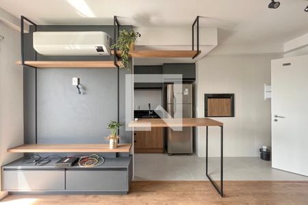 Sala de kitnet/studio à venda com 1 quarto, 37m² em Jardim Botânico, Porto Alegre