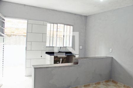 Sala/Cozinha de casa para alugar com 1 quarto, 34m² em Jardim Helena, São Paulo