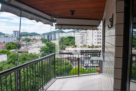 varanda de apartamento para alugar com 3 quartos, 92m² em Pechincha, Rio de Janeiro