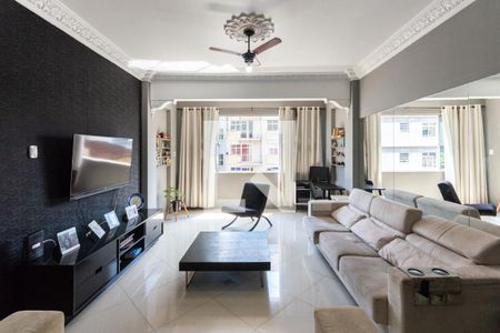 Sala de apartamento à venda com 3 quartos, 120m² em Rio Comprido, Rio de Janeiro