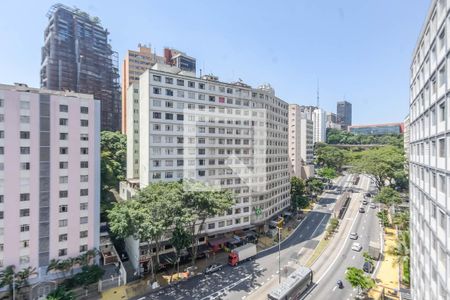 Vista do Quarto de apartamento à venda com 1 quarto, 48m² em Bela Vista, São Paulo