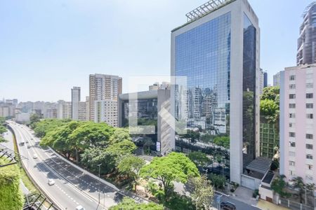 Vista da Sala de apartamento à venda com 1 quarto, 48m² em Bela Vista, São Paulo
