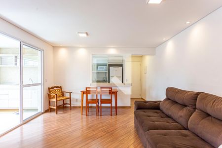 Sala de apartamento à venda com 2 quartos, 65m² em Vila Valparaíso, Santo André