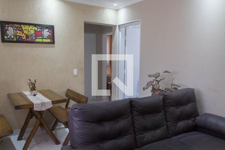 Sala de apartamento à venda com 2 quartos, 66m² em Vila Euclides, São Bernardo do Campo